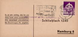 3. Reich Liebesgaben-Paket 1943 Empfangsbestätigung Aus Berlin-Frohnau In Die Schweiz (für Kaffee, Schokolade, Usw.) - War 1939-45