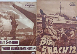 Propaganda WK II 2 Filmprogramme Bis 5 Nach 12 Und Seit 5.45 Uhr Wird Zurückgeschossen II - Guerre 1939-45