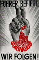 Propaganda WK II STALINGRAD Karte 1943 I- R!R! - Guerra 1939-45