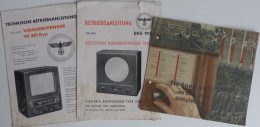 Propaganda WK II Lot Mit 4 Broschüren Volksempfänger II - Weltkrieg 1939-45