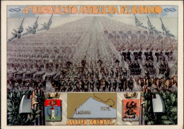 Propaganda WK II Italien 4. Regg. Artiglieria Del Carnaro I-II - War 1939-45