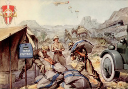 Propaganda WK II Italien Posta Militare Sign. Dercoli I-II - War 1939-45