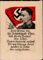 HORST WESSEL WK II - Radierung Nr. 752 - Horst Wessel Fiel Für Deutschlands Ehre I-II - Weltkrieg 1939-45