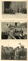 Hitler Besucht Ordensburg Sonthofen Lot Mit 3 Fotos Ca. 7x9cm - Guerre 1939-45