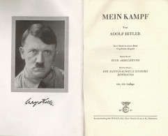 Hitler Buch Mein Kampf 618.-619. Auflg. 1941, Zentralverlag Der NSDAP Eher München, 781 S. II - Guerre 1939-45