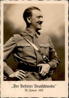 Hitler Der Befreier Deutschlands 30. Jan. 1933 PH I2 I-II (Eckbug) - Oorlog 1939-45
