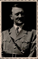 Hitler Mit So-Stempel Saarbrücken 1938 I-II - War 1939-45