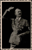 Hitler Mit So-Stempeln I-II - War 1939-45