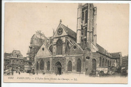 Paris L'Eglise Saint Nicolas Des Champs     1905  N° 1282 - District 03