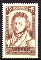 310 - 75c  Ampère - Neuf N** - TB - Unused Stamps