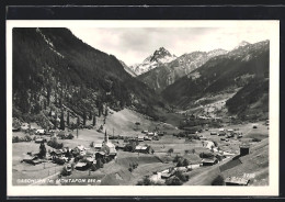 AK Gaschurn Im Montafon, Teilansicht Mit Kirche  - Autres & Non Classés