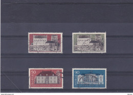 NORVEGE 1961 Yvert 413-414 + 415-416 Oblitéré, Used Cote : 2 Euros - Oblitérés