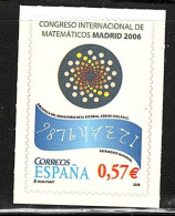 Spain 2006 International Mathematical Congress Stamp 1v MNH - Unused Stamps