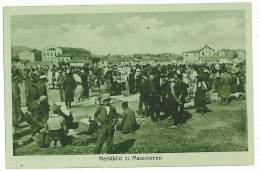 MAC 4 - 5895 Macedonia, MARKET - Old Postcard - Unused - Noord-Macedonië