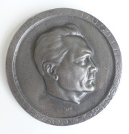 Göring Metall-Plakette (ca. 10 Cm Durchm.) - Guerra 1939-45