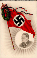 GOERING WK II - Seltene Flaggen-Propagandakarte S-o I - Weltkrieg 1939-45