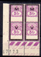 !!! FISCAUX, SECURITE SOCIALE BLOC DE 4 DU N°41 NEUF ** COIN DATE - Stamps