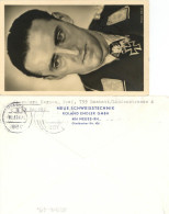 Ritterkreuzträger Graf, Hermann Vs Und Rs UNTERSCHRIFT 1973 Mit Original-Briefumschlag - Guerra 1939-45