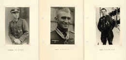 Ritterkreuzträger Lot Mit 100 Foto-Abzügen Von Seltenen Original-Fotos. Die Fotos Sind Meist Im Format 9x13cm Und Wurden - Guerre 1939-45