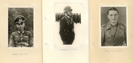 Ritterkreuzträger Lot Mit 100 Foto-Abzügen Von Seltenen Original-Fotos. Die Fotos Sind Meist Im Format 9x13cm Und Wurden - Guerre 1939-45