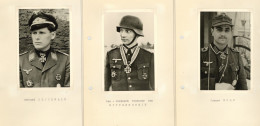 Ritterkreuzträger Lot Mit 100 Foto-Abzügen Von Seltenen Original-Fotos. Die Fotos Sind Meist Im Format 9x13cm Und Wurden - Weltkrieg 1939-45