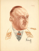 Ritterkreuzträger STUMFF, Hans Jürgen Bild Ca. 25x32 Cm I-II - Guerra 1939-45