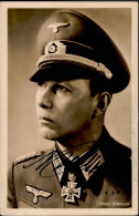 Ritterkreuzträger Niemack, Horst Mit UNTERSCHRIFT - Guerra 1939-45
