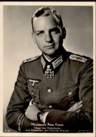 Ritterkreuzträger Frantz, Peter Hauptmann I-II - Weltkrieg 1939-45