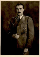 Ritterkreuzträger Galland, Adolf Generalmajor HDK-Karte I-II - Weltkrieg 1939-45