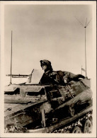 Ritterkreuzträger Kaiser, Vinzenz SS-Sturmbannführer Im Panzer I-II Réservoir - Oorlog 1939-45