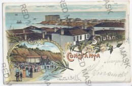 RO 84 - 12100 CONSTANTA, Litho, Romania - Old Postcard - Used - 1899 - Romania