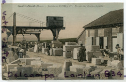 - Carriéres D'Euville - ( Meuse ) - Exploitation Févre Et C, Un Coin Des Chantiers De Taille, écrite, 1915, TTBE, Scans. - Altri & Non Classificati