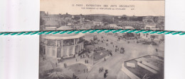 Parijs, Paris, Exposition Des Arts Décoratifs, Vue Generale Sur L'esplanade Des Invalides - Ausstellungen