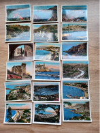 Lot Anciennes Petites Photos Région Nice Menton Cannes Monaco Etc 18 Vues - Sonstige & Ohne Zuordnung