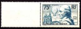 313 - 75c  Pilatre De Rozier - Neuf N** - Bord De Feuille - TB - Neufs