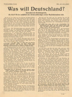 Reichsparteitag WK II Nürnberg (8500) Flyer Der Reichtagsrede Von Hitler, Adolf Anl. Des Vierten Jahrestages, 2 S. II - Guerra 1939-45