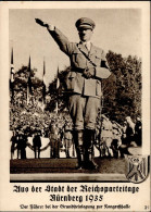 REICHSPARTEITAG NÜRNBERG 1935 WK II - Nr. 27 Der Führer Bei Der Grundsteinlegung Zur Kongreßhalle I-II - Guerra 1939-45