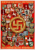 Reichsparteitag WK II Nürnberg (8500) Ein Volk Ein Reich Ein Führer S-o I-II - Guerra 1939-45