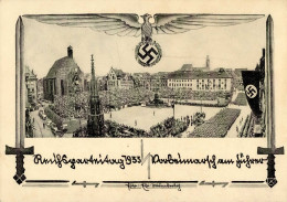 Reichsparteitag WK II Nürnberg (8500) 1933 I-II - War 1939-45