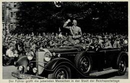 Reichsparteitag WK II Nürnberg (8500) 1935 Hitler Am Auto I-II - War 1939-45