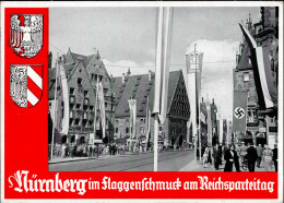 Reichsparteitag WK II Nürnberg (8500) 1935 Königstraße Mit Mauthalle I-II - War 1939-45