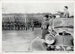 Reichsparteitag WK II Nürnberg (8500) 1936 Hitler Beim Appell Des RAD I-II - War 1939-45