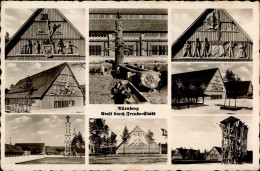 Reichsparteitag WK II Nürnberg (8500) Kraft Durch Freude Stadt II (Stauchng, Fleckig) - War 1939-45