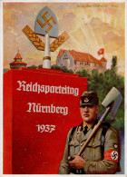 REICHSPARTEITAG NÜRNBERG 1937 WK II - PH 37/6 RAD S-o I-II - Guerra 1939-45