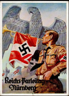 REICHSPARTEITAG NÜRNBERG WK II - PH 446 S-o 1935 Sign. Hans Friedmann I-II - Oorlog 1939-45