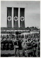 REICHSPARTEITAG 1934 WK II - Der Führer Mit Der Blutfahne Von 1923 S-o I - Oorlog 1939-45
