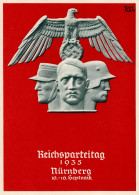 REICHSPARTEITAG NÜRNBERG 1935 WK II - Festpostkarte Mit S-o Künstlerkarte Sign. Richard Klein I - War 1939-45