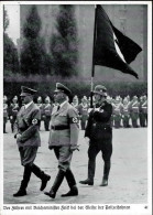 REICHSPARTEITAG NÜRNBERG 1937 WK II - Zerreiss 41 Führer Mit Reichsminister FRICK Bei Der Weihe Der Polizeifahnen (SS Bl - Weltkrieg 1939-45