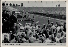 REICHSPARTEITAG NÜRNBERG 1935 WK II - Intra A 19 Kundgebung Der HJ I-II - War 1939-45