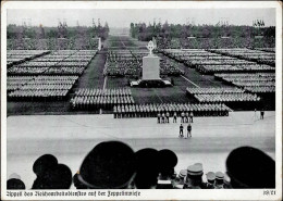 REICHSPARTEITAG NÜRNBERG 1938 WK II - Zerreiss 38/21 Appell Dces RAD I-II - Oorlog 1939-45